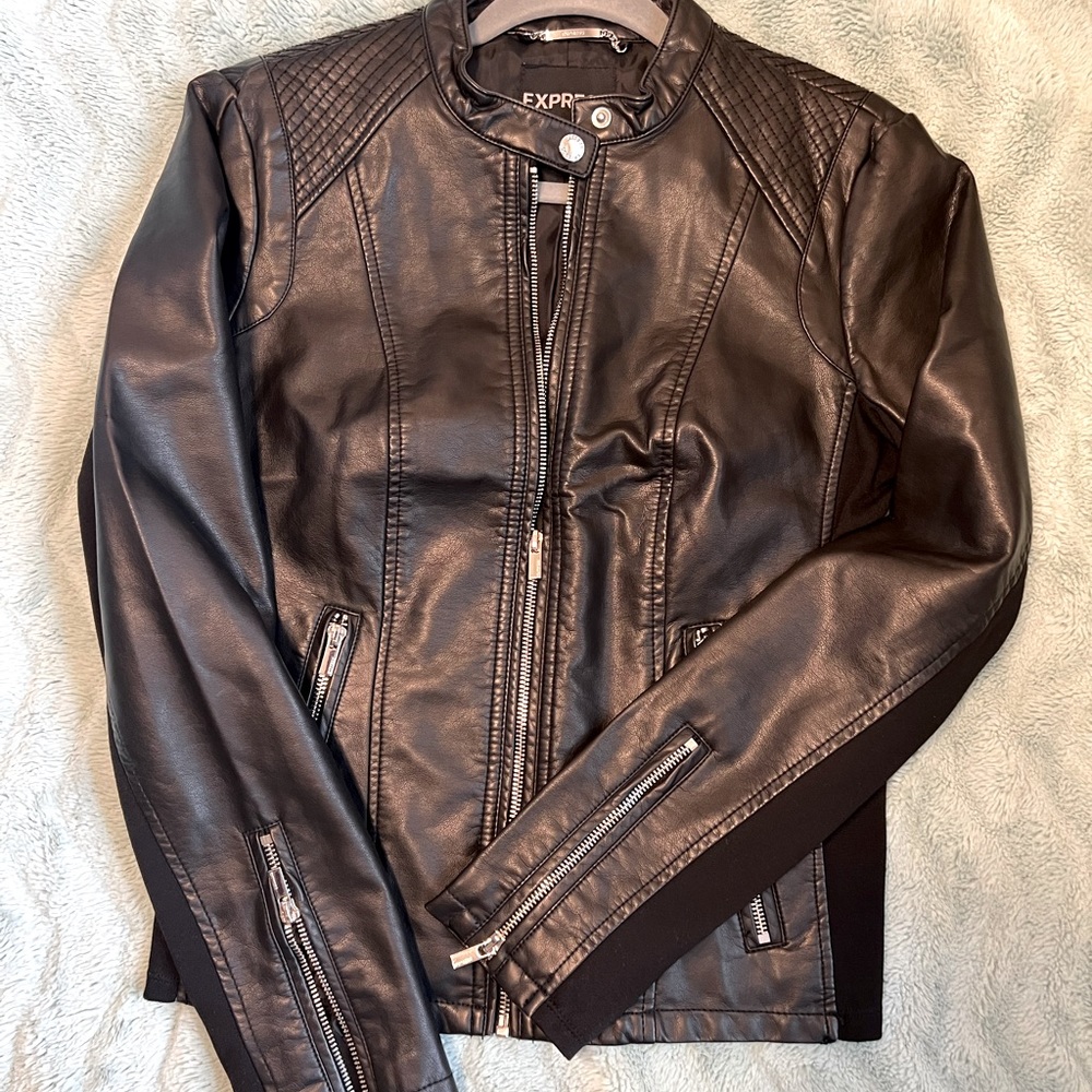 Express Minus the Leather Jacket